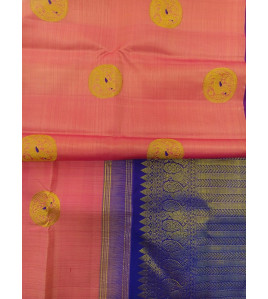 ARNI SILK HALF FINE ZARI SAREE WITH BLOUSE