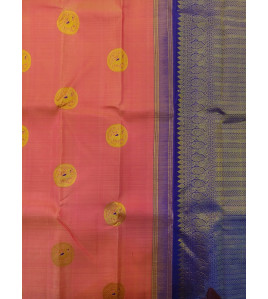 ARNI SILK HALF FINE ZARI SAREE WITH BLOUSE