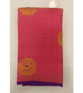 ARNI SILK HALF FINE ZARI SAREE WITH BLOUSE