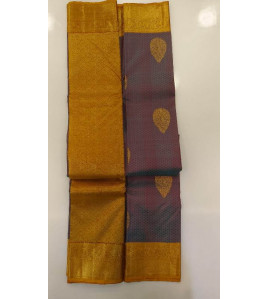 ARNI SILK HALF FINE ZARI SAREE WITH BLOUSE