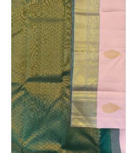 ARNI SILK HALF FINE ZARI SAREE WITH BLOUSE