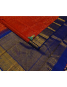 ARNI SILK HALF FINE ZARI SAREE WITH BLOUSE
