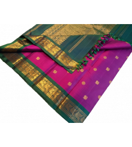 SAREES KPM SILK WITH BLOUSE