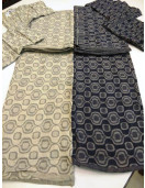 BEDSHEET ERODE JACQUARD PILLOW SET