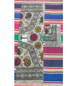 BEDSHEET MEERUT PRINTED 50X90 1 PILLOW COVER