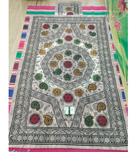 BEDSHEET MEERUT PRINTED 50X90 1 PILLOW COVER