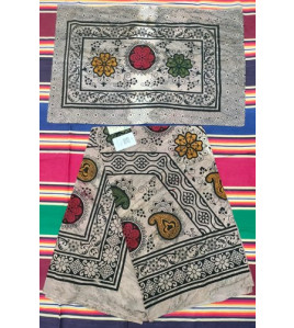 BEDSHEET MEERUT PRINTED 50X90 1 PILLOW COVER