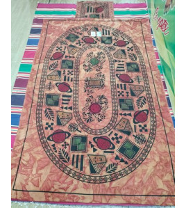 BEDSHEET MEERUT PRINTED 50X90 1 PILLOW COVER