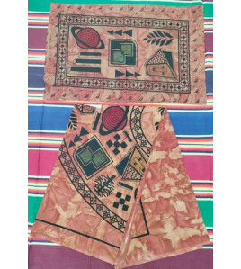 BEDSHEET MEERUT PRINTED 50X90 1 PILLOW COVER