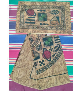 BEDSHEET MEERUT PRINTED 50X90 1 PILLOW COVER