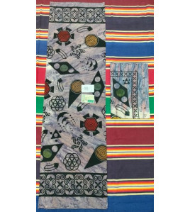 BEDSHEET MEERUT PRINTED 50X90 1 PILLOW COVER