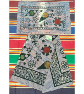 BEDSHEET MEERUT PRINTED 50X90 1 PILLOW COVER