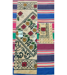 BEDSHEET MEERUT PRINTED 50X90 1 PILLOW COVER