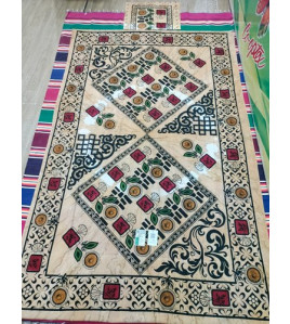 BEDSHEET MEERUT PRINTED 50X90 1 PILLOW COVER