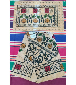 BEDSHEET MEERUT PRINTED 50X90 1 PILLOW COVER