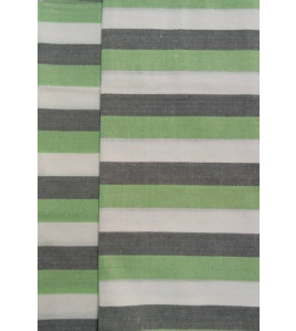 BEDSHEET STRIPE 90X108 2 PILLOW COVER