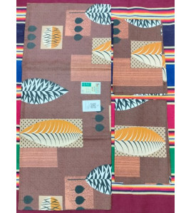 BEDSHEET ERODE AHEMADHABAD PRINT 60X90 2 PILLOW COVER