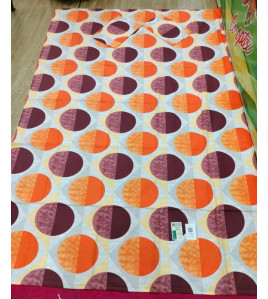 BEDSHEET ERODE AHEMADHABAD PRINT 60X90 2 PILLOW COVER