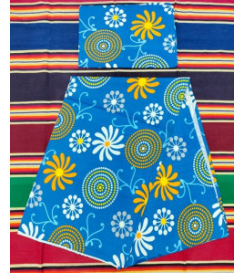 BEDSHEET ERODE AHEMADHABAD PRINT 50X90 1 PILLOW COVER