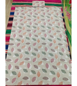 BEDSHEET ERODE AHEMADHABAD PRINT 50X90 1 PILLOW COVER