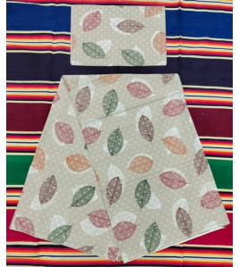 BEDSHEET ERODE AHEMADHABAD PRINT 50X90 1 PILLOW COVER