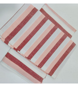 BEDSHEET STRIPE 60X90 2 PILLOW COVER