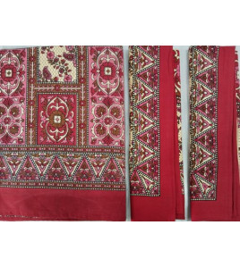 BEDSHEET JAIPUR PRINTED 90X108 2 PILLOW COVER