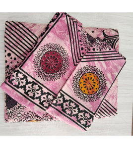 BEDSHEET MEERUT PRINTED 90X108 2 PILLOW COVER