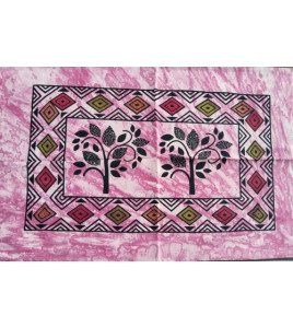 BEDSHEET MEERUT PRINTED 90X108 2 PILLOW COVER