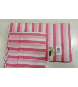 BEDSHEET STRIPE 90X108 + 2 PILLOW COVER