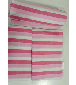 BEDSHEET STRIPE 90X108 + 2 PILLOW COVER