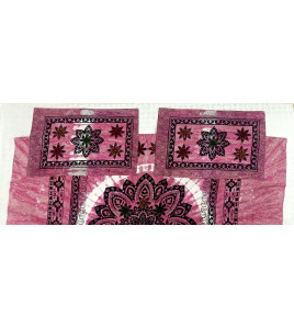 BEDSHEET MEERUT PRINTED 72X100 2 PILLOW COVER