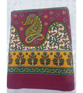BEDSHEET JAIPUR PRINTED 90X108