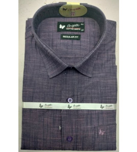 PL COTTON PLAIN SLUB READYMADE SHIRTS 44 FS