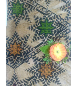 BEDSHEET MEERUT PRINTED 90X108 2 PILLOW COVER