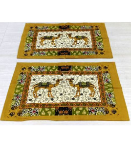 BEDSHEET JAIPUR PRINTED 72X100 2 PILLOW COVER