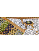 BEDSHEET JAIPUR PRINTED 72X100 2 PILLOW COVER