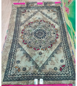 BEDSHEET MEERUT PRINTED 60X90 2 PILLOW COVER