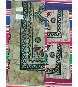 BEDSHEET MEERUT PRINTED 60X90 2 PILLOW COVER