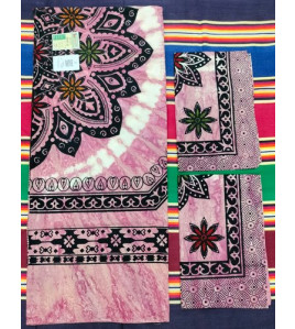 BEDSHEET MEERUT PRINTED 60X90 2 PILLOW COVER