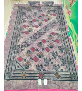 BEDSHEET MEERUT PRINTED 60X90 2 PILLOW COVER