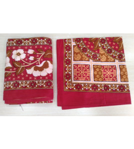 BEDSHEET JAIPUR PRINTED 72X100 2 PILLOW COVER