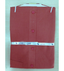 PL COTTON XLINEN DYED READYMADE SHIRT 40 HS