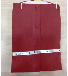 PL COTTONX LINEN DYED READYMADE SHIRT 42 FS