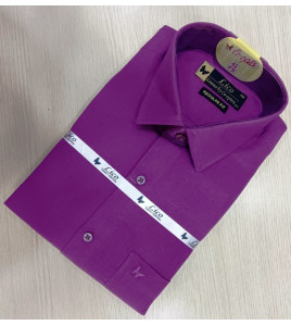 PL COTTONX LINEN DYED READYMADE SHIRT 42 FS