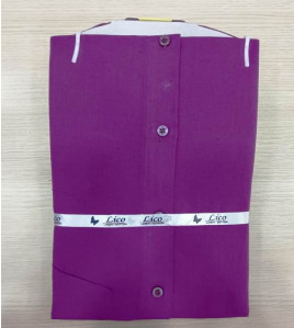 PL COTTONX LINEN DYED READYMADE SHIRT 42 FS