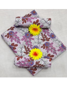 BEDSHEET ERODE AHEMADHABAD PRINT 90 X108 2 PILLOW COVER