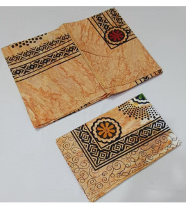 BEDSHEET MEERUT PRINTED 50X90 1 PILLOW COVER