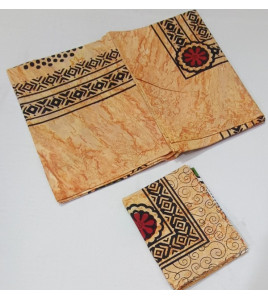 BEDSHEET MEERUT PRINTED 50X90 1 PILLOW COVER