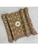 BEDSHEET ERODE JACQUARD 72X100